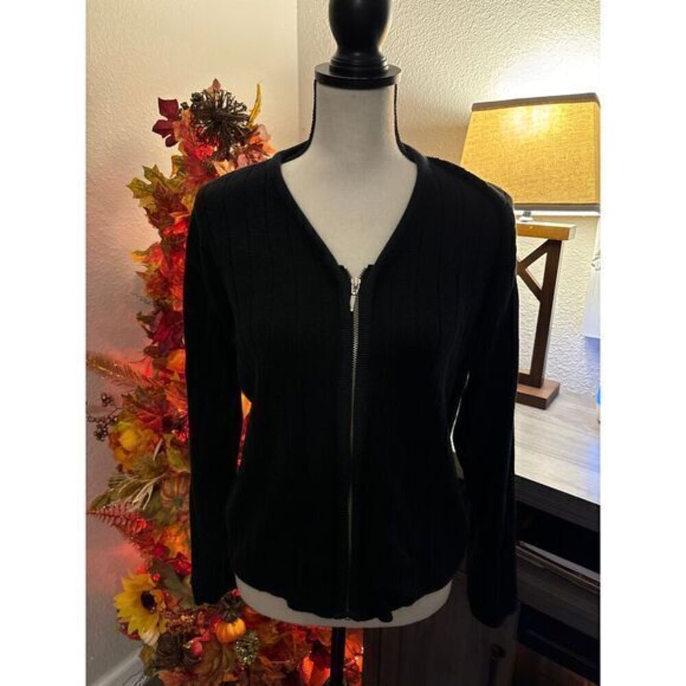 Eddie Bauer women's cardigan sweater‎ medium cotton